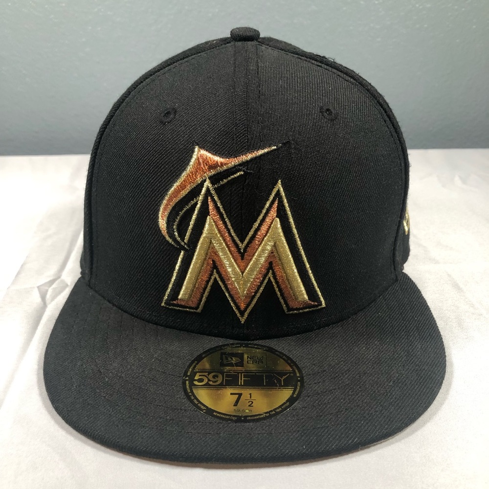 Miami Marlins Hat Size 7 1/2